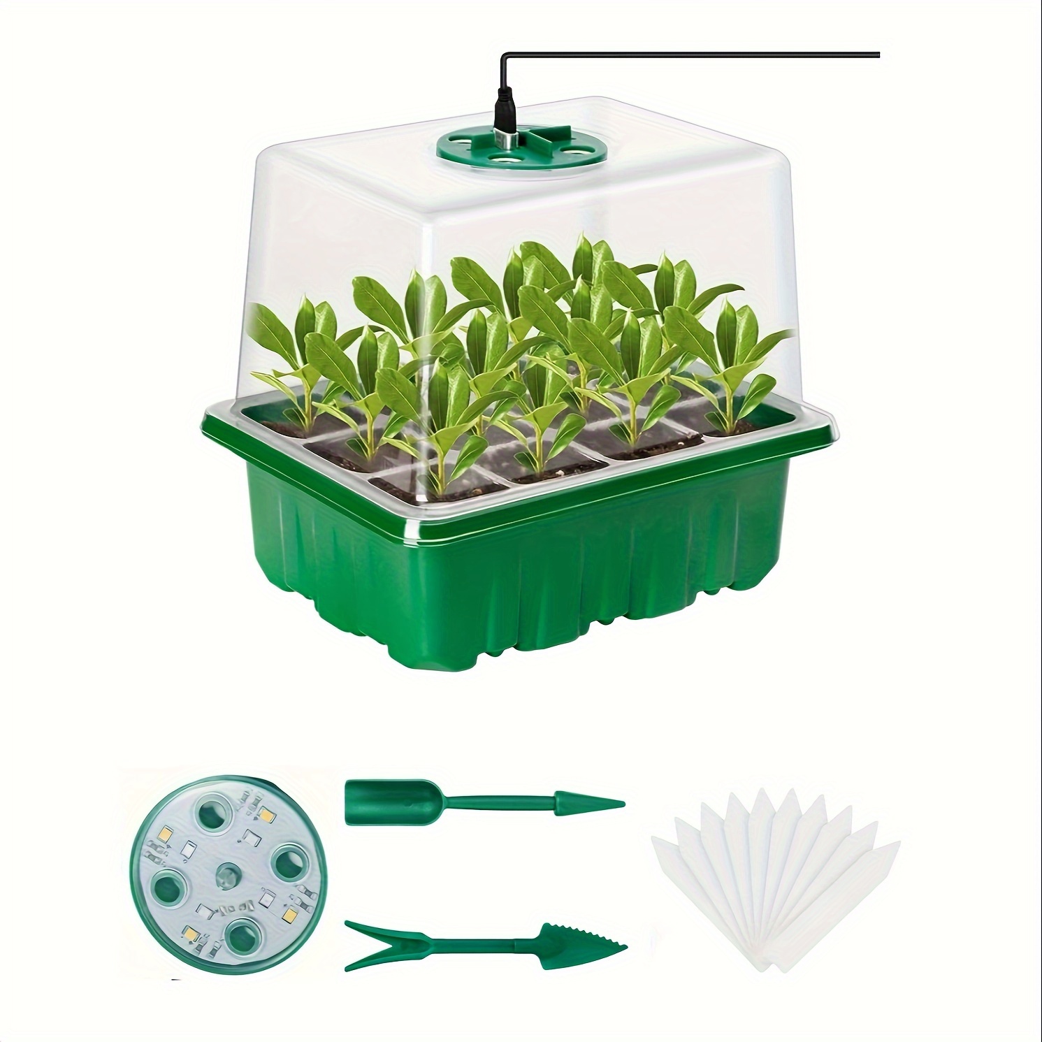 Humidity Dome Kit - Seedling Starter Kit - 1/2/3 Sets,