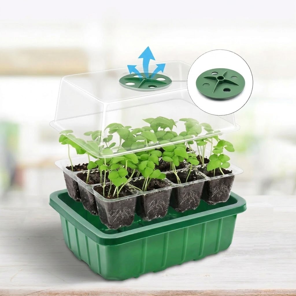 Adjustable Humidity Domes Clea - Humidity Dome Kit recension och pris