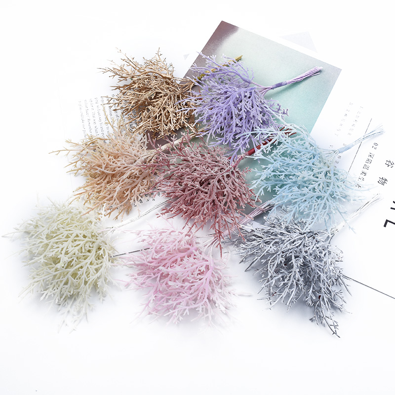 10pcs Multicolor Christmas Tre - Sphagnum Moss Dry recension och pris