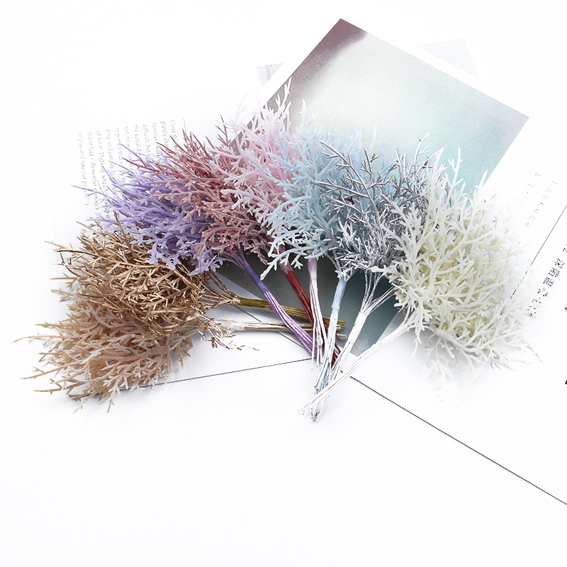 10pcs Multicolor Christmas Tre - Sphagnum Moss Dry recension och pris