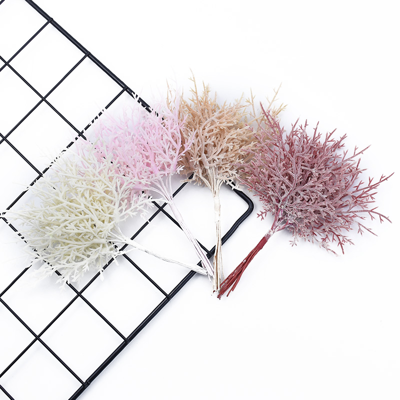 10pcs Multicolor Christmas Tre - Sphagnum Moss Dry recension och pris
