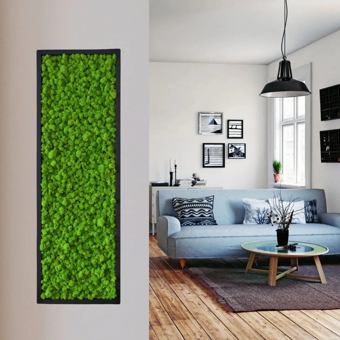 Artificial Green Plants Eterna - Sphagnum Moss Dry recension och pris